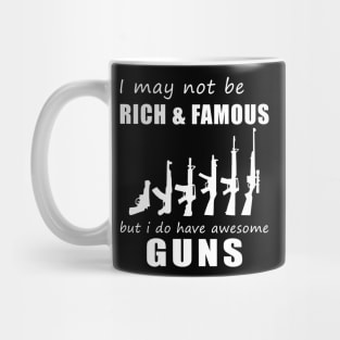 Gun Enthusiast's Humorous Delight T-Shirt Mug